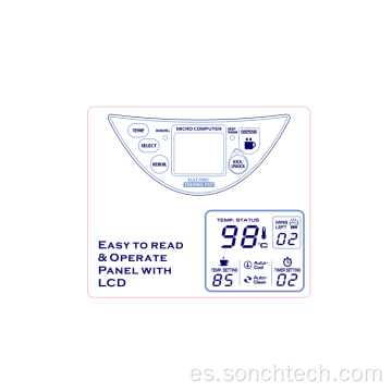 Caldera de agua termo eléctrica con panel LCD 5.5L